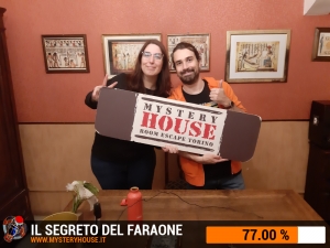 escape room mystery house torino Il segreto del faraone