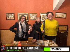 escape room mystery house torino Il segreto del faraone