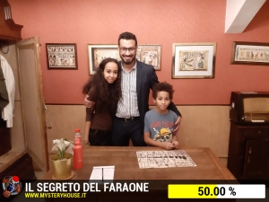 escape room mystery house torino Il segreto del faraone