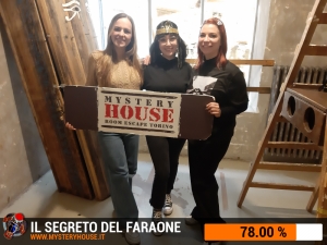 escape room mystery house torino Il segreto del faraone