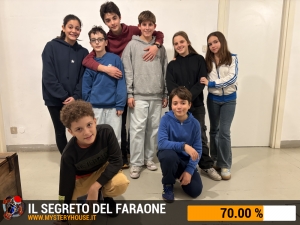 escape room mystery house torino Il segreto del faraone