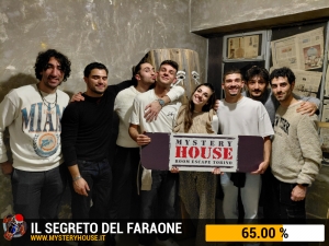 escape room mystery house torino Il segreto del faraone