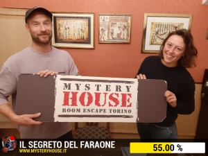 escape room mystery house torino Il segreto del faraone