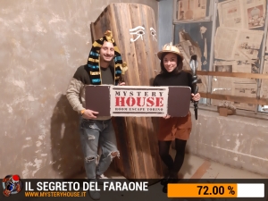 escape room mystery house torino Il segreto del faraone