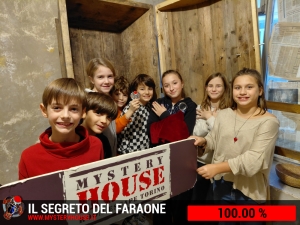 escape room mystery house torino Il segreto del faraone