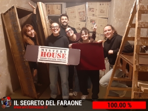 escape room mystery house torino Il segreto del faraone