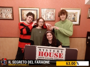escape room mystery house torino Il segreto del faraone