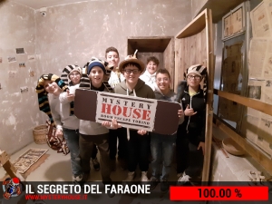 escape room mystery house torino Il segreto del faraone