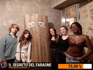 escape room mystery house torino Il segreto del faraone