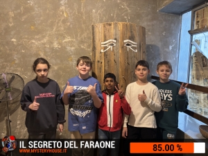 escape room mystery house torino Il segreto del faraone