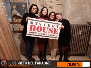 escape room mystery house torino Il segreto del faraone