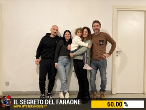 escape room mystery house torino Il segreto del faraone