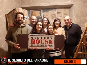 escape room mystery house torino Il segreto del faraone