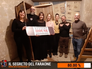 escape room mystery house torino Il segreto del faraone