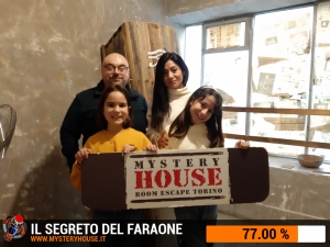escape room mystery house torino Il segreto del faraone