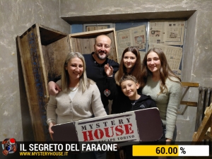 escape room mystery house torino Il segreto del faraone