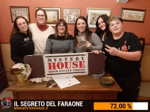 escape room mystery house torino Il segreto del faraone