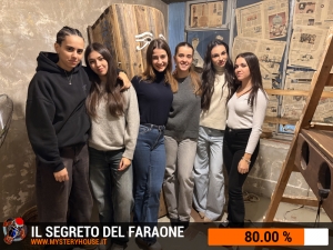 escape room mystery house torino Il segreto del faraone