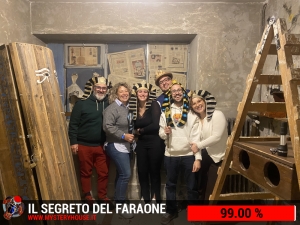 escape room mystery house torino Il segreto del faraone
