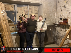 escape room mystery house torino Il segreto del faraone