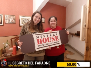 escape room mystery house torino Il segreto del faraone