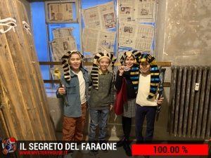 escape room mystery house torino Il segreto del faraone