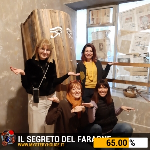 escape room mystery house torino Il segreto del faraone