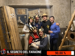 escape room mystery house torino Il segreto del faraone
