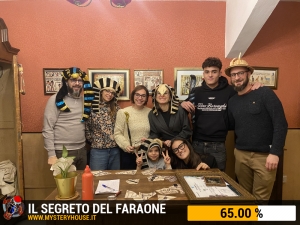 escape room mystery house torino Il segreto del faraone