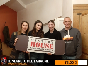 escape room mystery house torino Il segreto del faraone