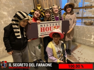 escape room mystery house torino Il segreto del faraone