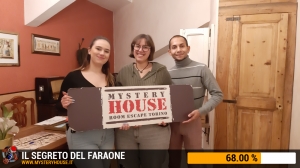 escape room mystery house torino Il segreto del faraone