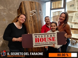 escape room mystery house torino Il segreto del faraone