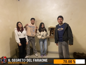 escape room mystery house torino Il segreto del faraone