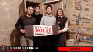 escape room mystery house torino Il segreto del faraone