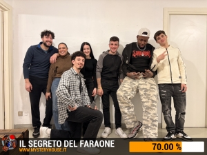 escape room mystery house torino Il segreto del faraone