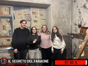 escape room mystery house torino Il segreto del faraone