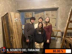 escape room mystery house torino Il segreto del faraone
