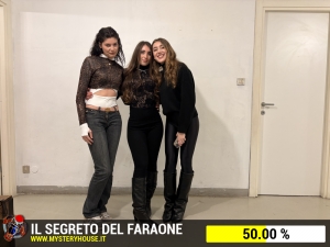 escape room mystery house torino Il segreto del faraone