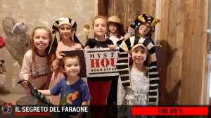escape room mystery house torino Il segreto del faraone