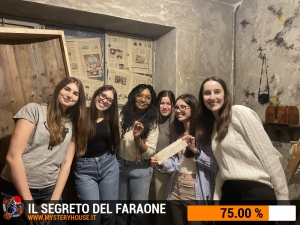 escape room mystery house torino Il segreto del faraone