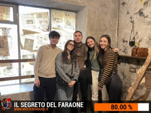 escape room mystery house torino Il segreto del faraone