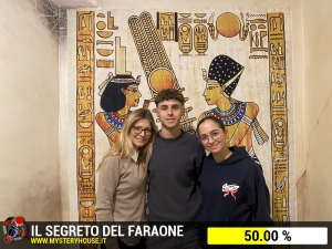 escape room mystery house torino Il segreto del faraone