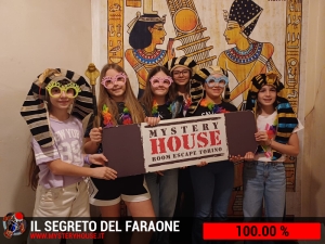 escape room mystery house torino Il segreto del faraone