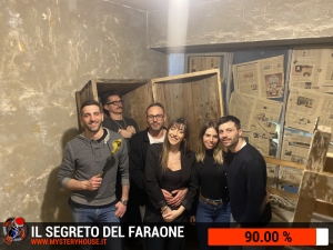 escape room mystery house torino Il segreto del faraone