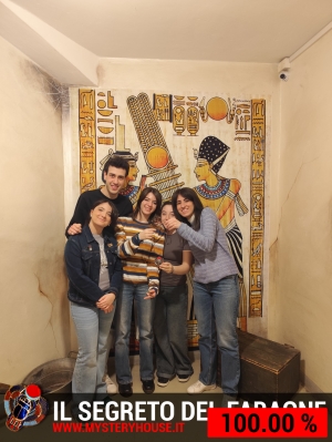 escape room mystery house torino Il segreto del faraone