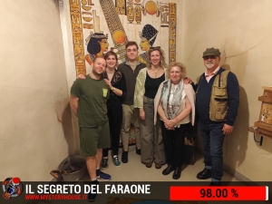 escape room mystery house torino Il segreto del faraone