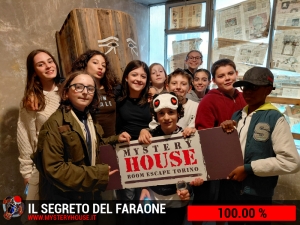 escape room mystery house torino Il segreto del faraone