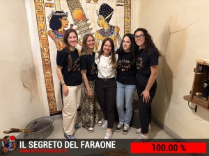 escape room mystery house torino Il segreto del faraone