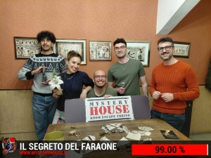 escape room mystery house torino Il segreto del faraone